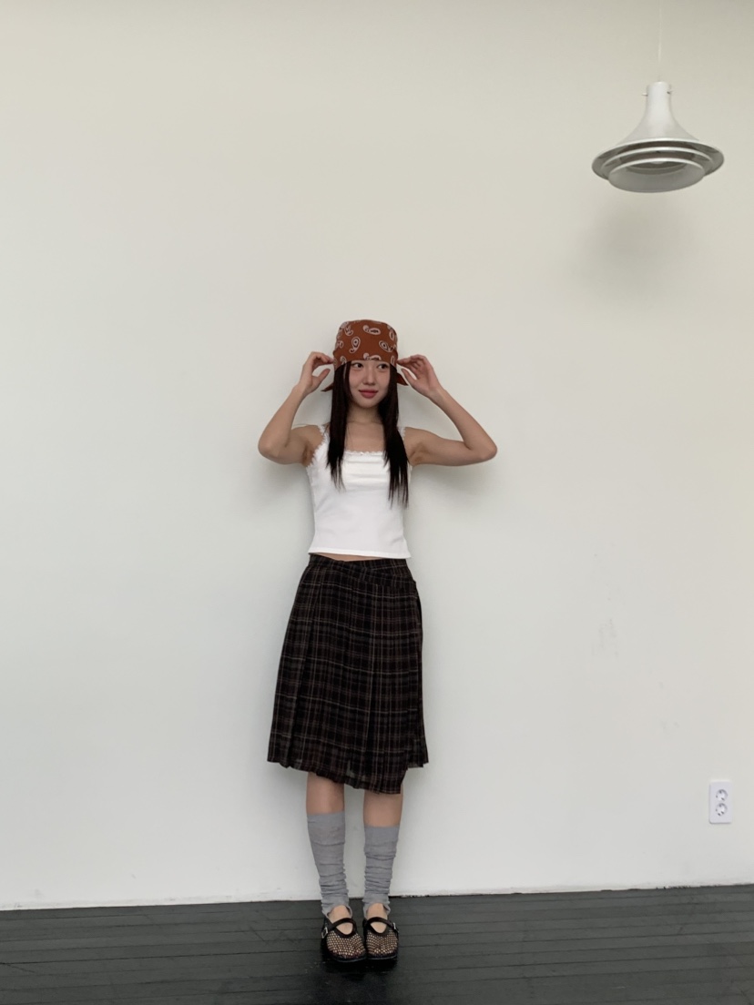 MURMUR直郵韓國代購㊣女裝新品推薦人氣時尚熱賣半身裙中短裙MURMUR半身裙/中短裙圖色2