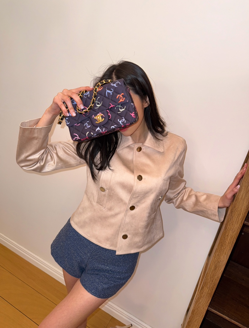 ON:UP直郵韓國代購㊣女裝新款推薦熱賣休閑25春夏短褲粗花呢ON:UP短褲