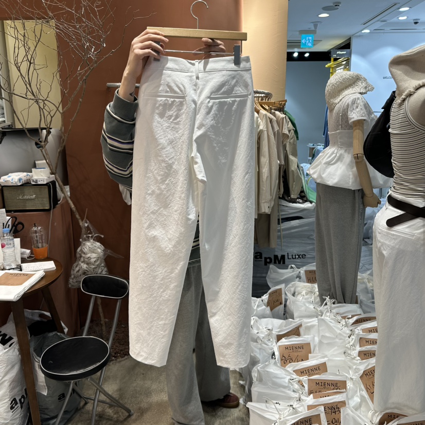 MIENNE韓國㊣直郵東大門代購女裝新款休閑熱賣人氣25春夏休閑褲MIENNE休閑褲