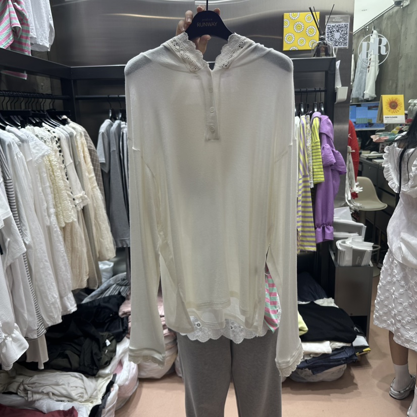 RUNWAY-런웨이韓國㊣直郵東大門代購女裝新款休閑人氣長袖T恤RUNWAY長袖T恤