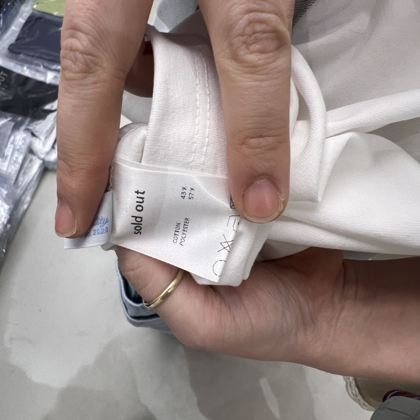 SOLD OUT直郵韓國代購㊣女裝新品休閑時尚人氣25春夏推薦T恤SOLD OUTT恤