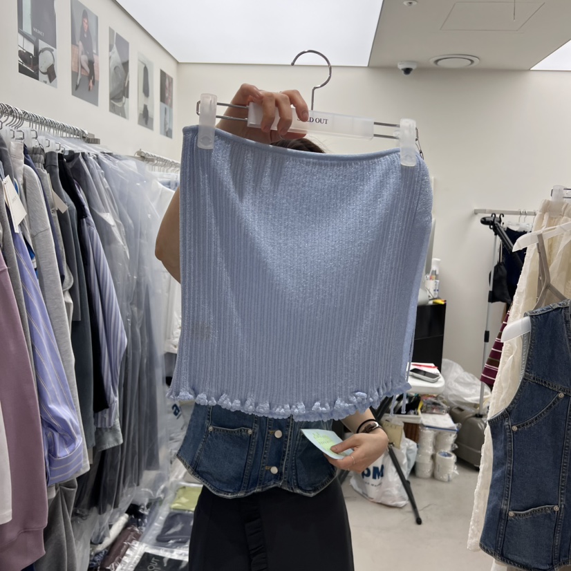 SOLD OUT直郵韓國代購㊣女裝新品熱賣推薦人氣25春夏時尚短裙SOLD OUT短裙