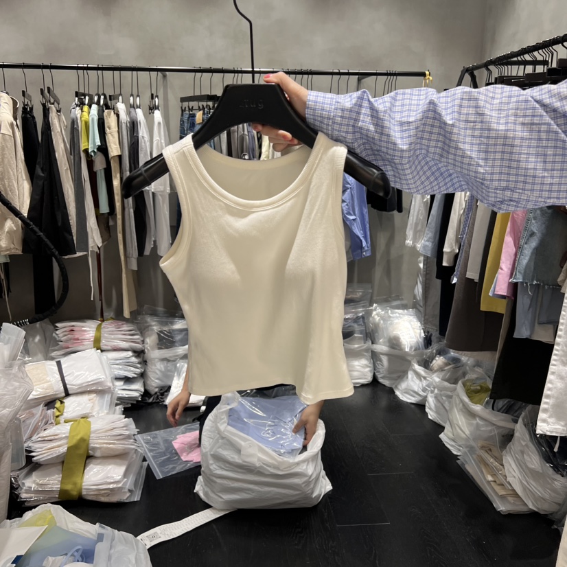 TUG韓國直郵㊣東大門實拍女裝新款推薦時尚熱賣休閑吊帶背心TUG吊帶/背心圖色2