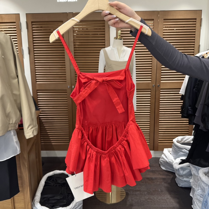 TRES BIEN直郵韓國代購㊣女裝新品25春夏熱賣人氣吊帶背心TRES BIEN吊帶/背心