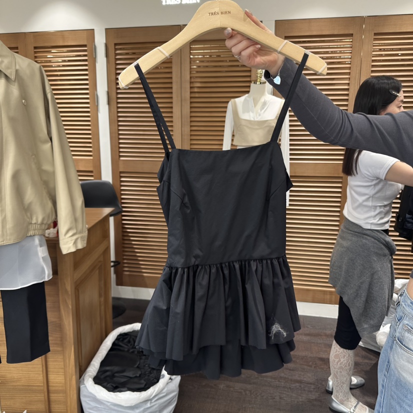 TRES BIEN直郵韓國代購㊣女裝新品25春夏熱賣人氣吊帶背心TRES BIEN吊帶/背心