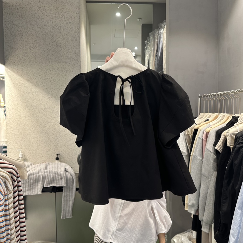 AMOEBA韓國㊣直郵東大門代購女裝新品25春夏人氣襯衫蕾絲衫AMOEBA襯衫/蕾絲衫