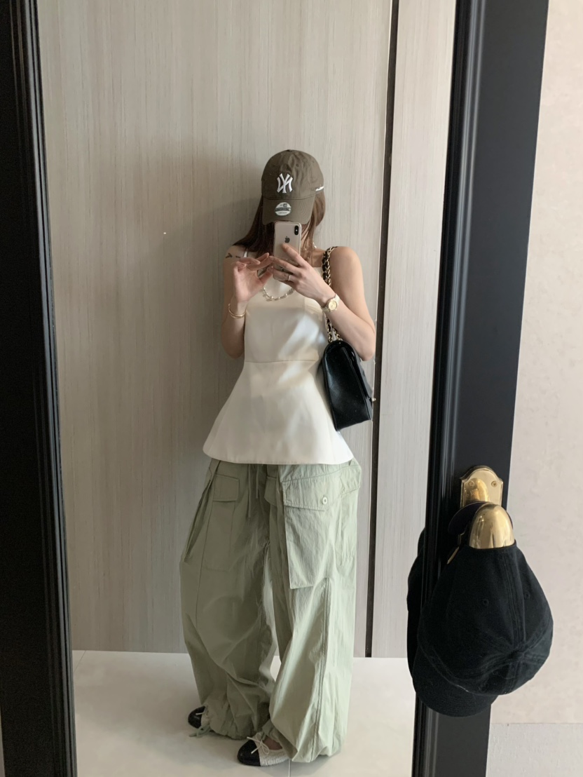 VIRKIN韓國㊣直郵東大門代購女裝新款人氣休閑時尚吊帶背心VIRKIN吊帶/背心