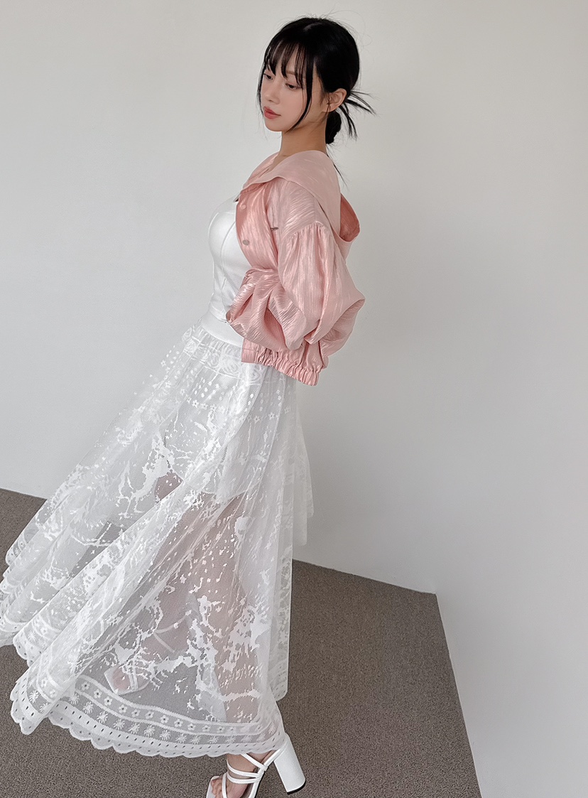 SLIT韓國㊣直郵東大門代購女裝新品推薦人氣休閑時尚25春夏長裙SLIT長裙