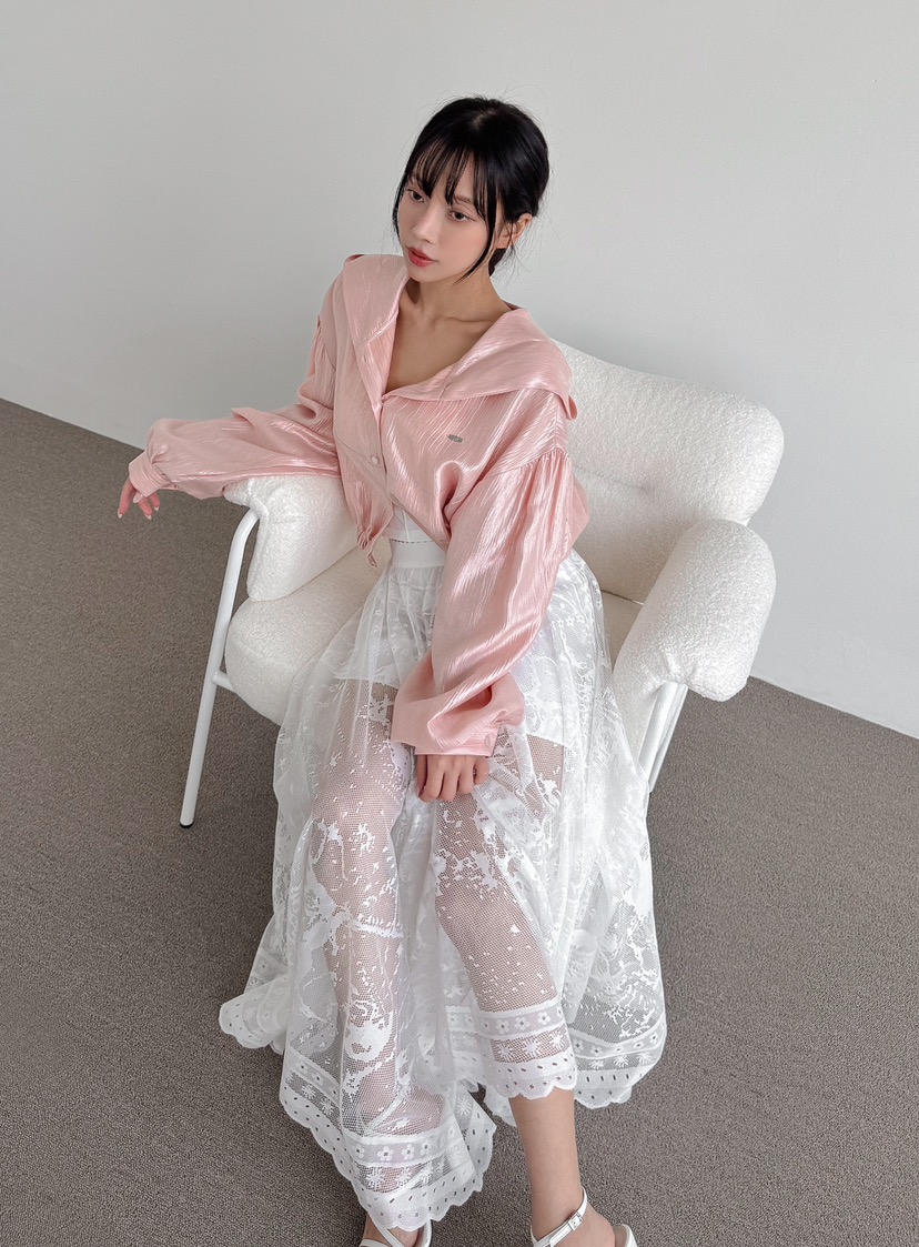 SLIT韓國㊣直郵東大門代購女裝新品推薦人氣休閑時尚25春夏長裙SLIT長裙