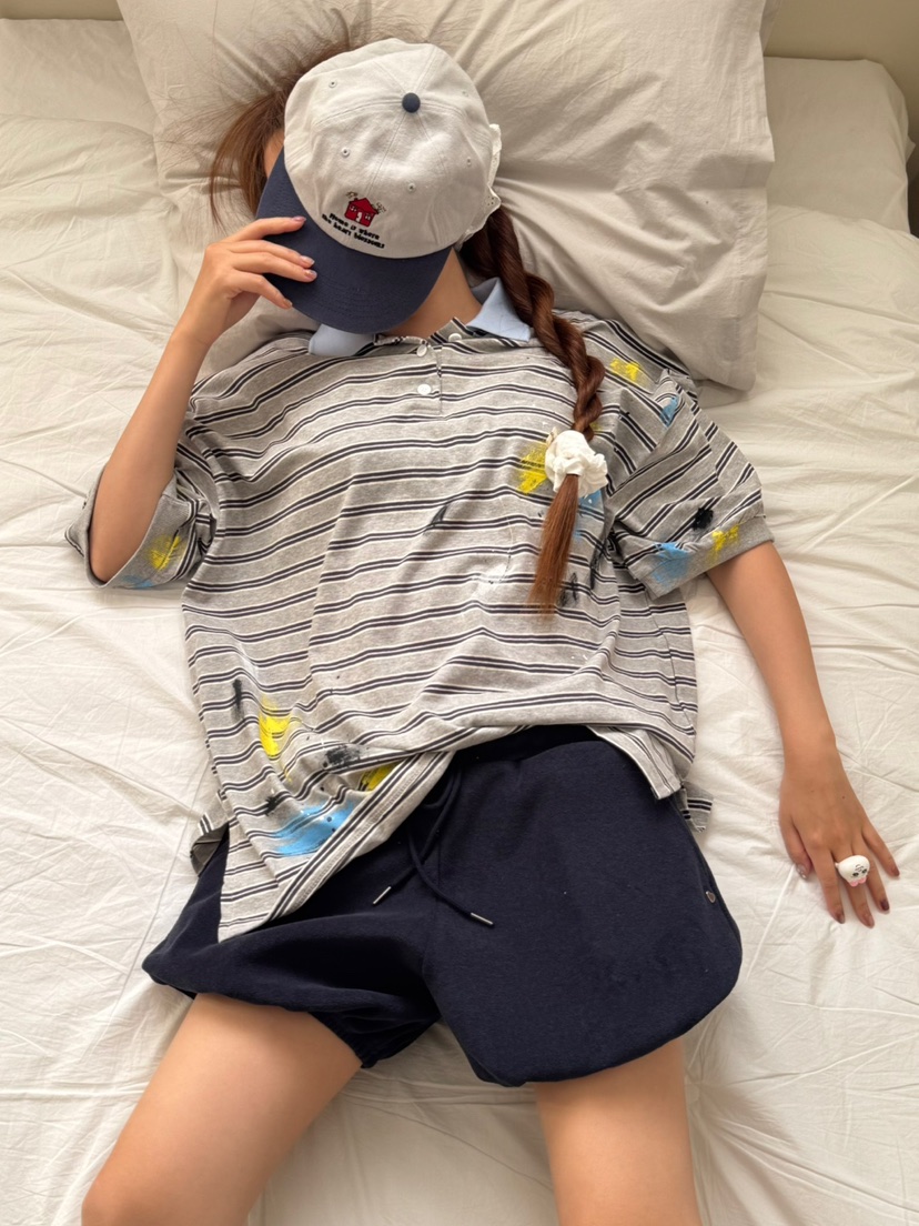 TOLL韓國直郵㊣東大門實拍女裝新款熱賣休閑25春夏時尚人氣T恤TOLLT恤