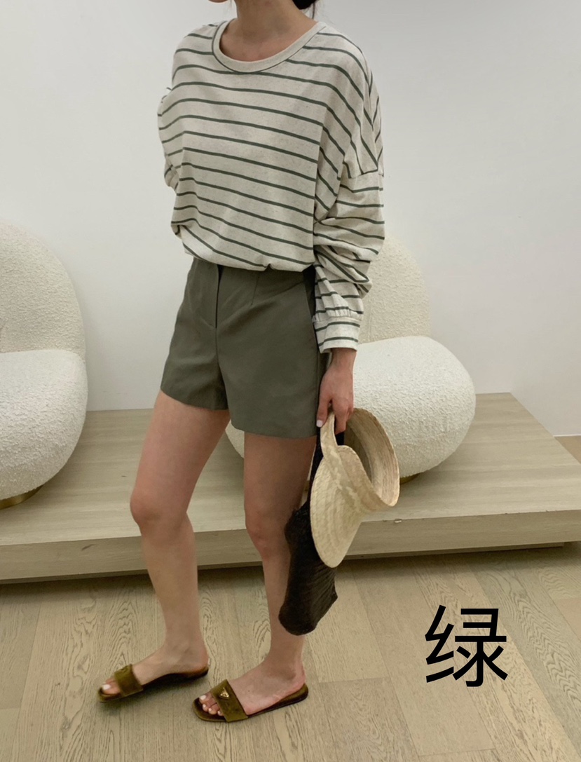 COBALT BLUE韓國直郵㊣女裝新款時尚熱賣人氣休閑推薦長袖T恤COBALT BLUE長袖T恤圖色4