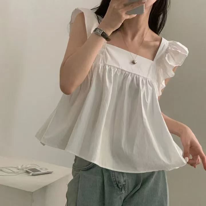 BOBBIE DOLL韓國直郵㊣東大門實拍女裝新品25春夏吊帶背心BOBBIE DOLL吊帶/背心