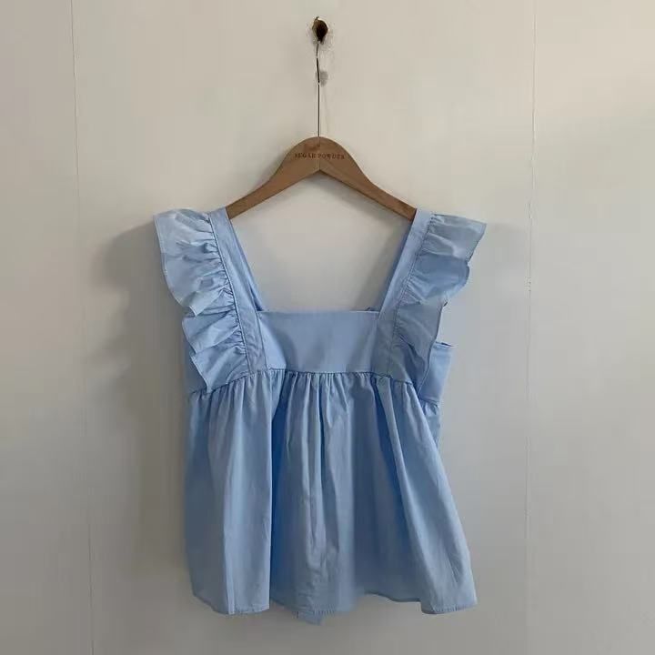 BOBBIE DOLL韓國直郵㊣東大門實拍女裝新品25春夏吊帶背心BOBBIE DOLL吊帶/背心