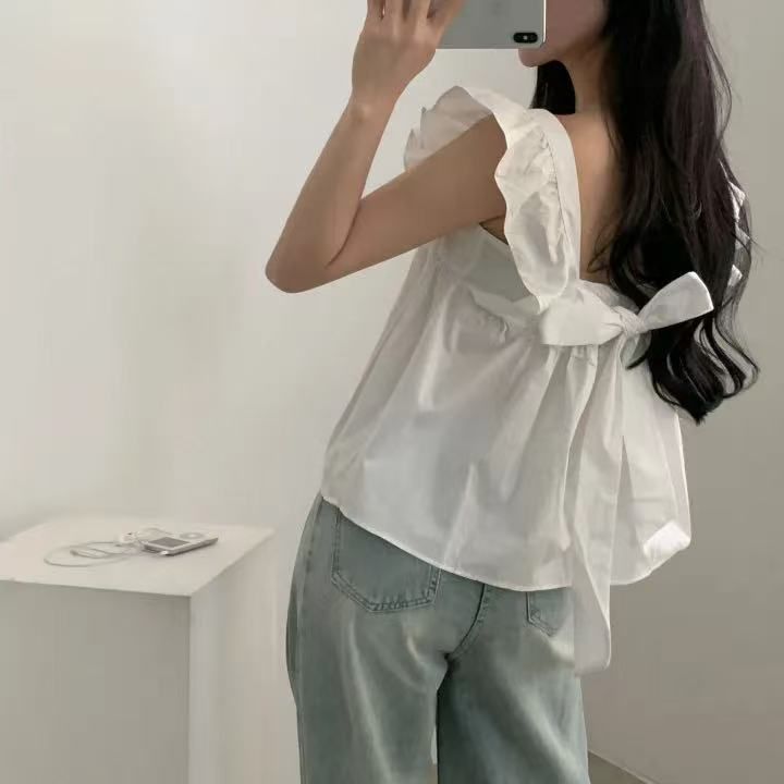 BOBBIE DOLL韓國直郵㊣東大門實拍女裝新品25春夏吊帶背心BOBBIE DOLL吊帶/背心