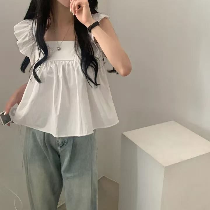 BOBBIE DOLL韓國直郵㊣東大門實拍女裝新品25春夏吊帶背心BOBBIE DOLL吊帶/背心圖色2