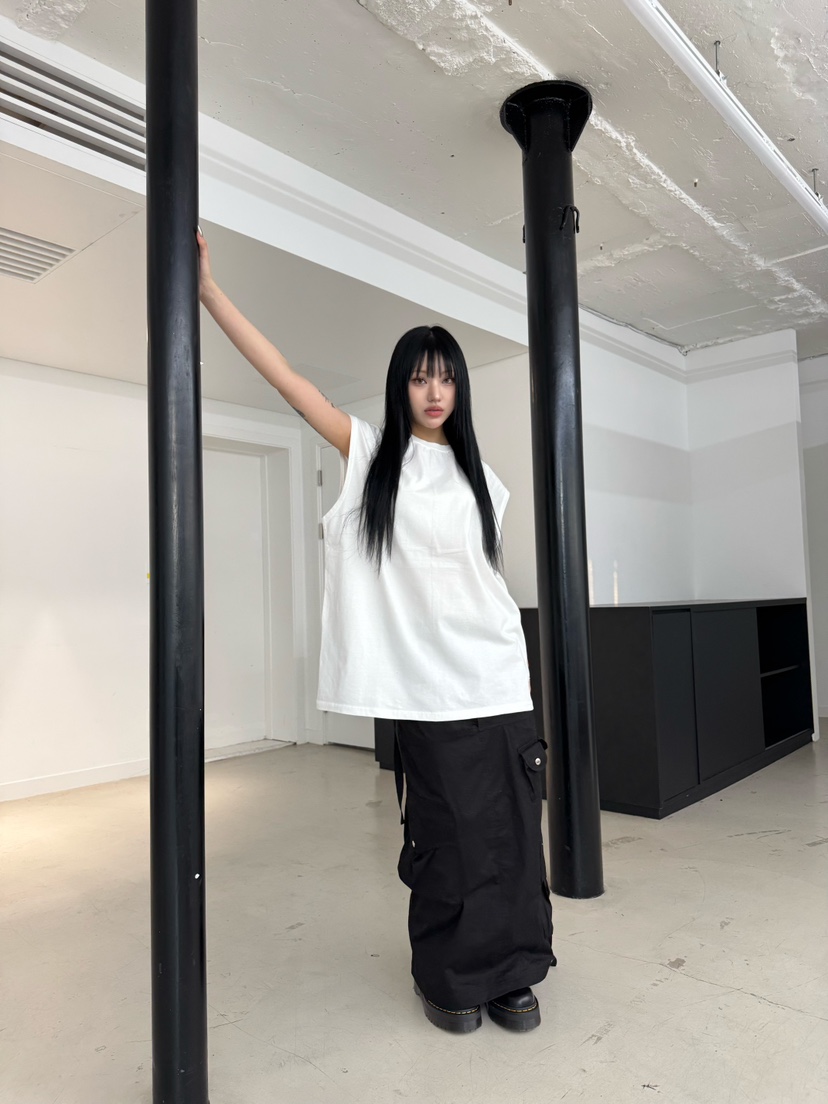 SEEOT韓國直郵㊣女裝新款人氣時尚25春夏熱賣休閑推薦吊帶背心GGD吊帶/背心