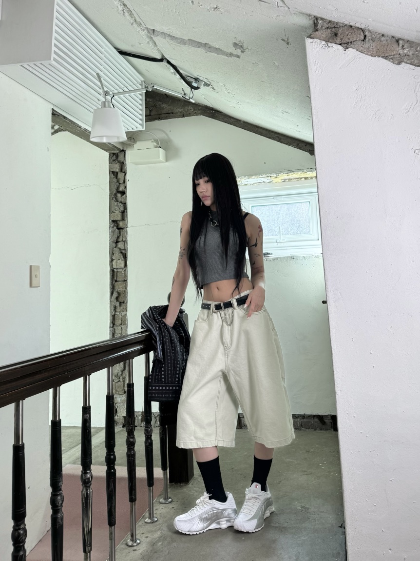 SEEOT韓國直郵㊣女裝新款25春夏推薦休閑熱賣人氣短褲不含腰帶GGD短褲