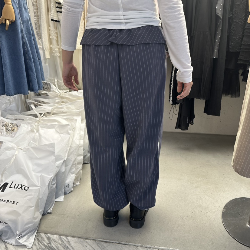 FOUNDATION韓國㊣直郵東大門代購女裝新品休閑25春夏休閑褲FOUNDATION休閑褲