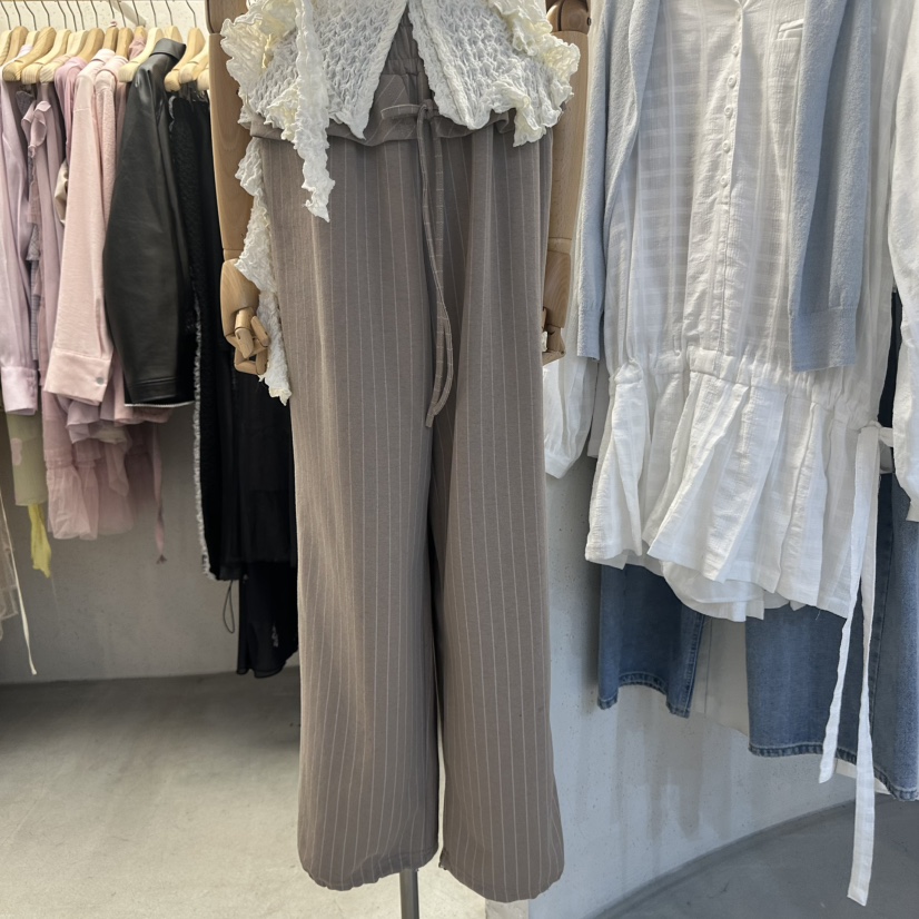 FOUNDATION韓國㊣直郵東大門代購女裝新品休閑25春夏休閑褲FOUNDATION休閑褲