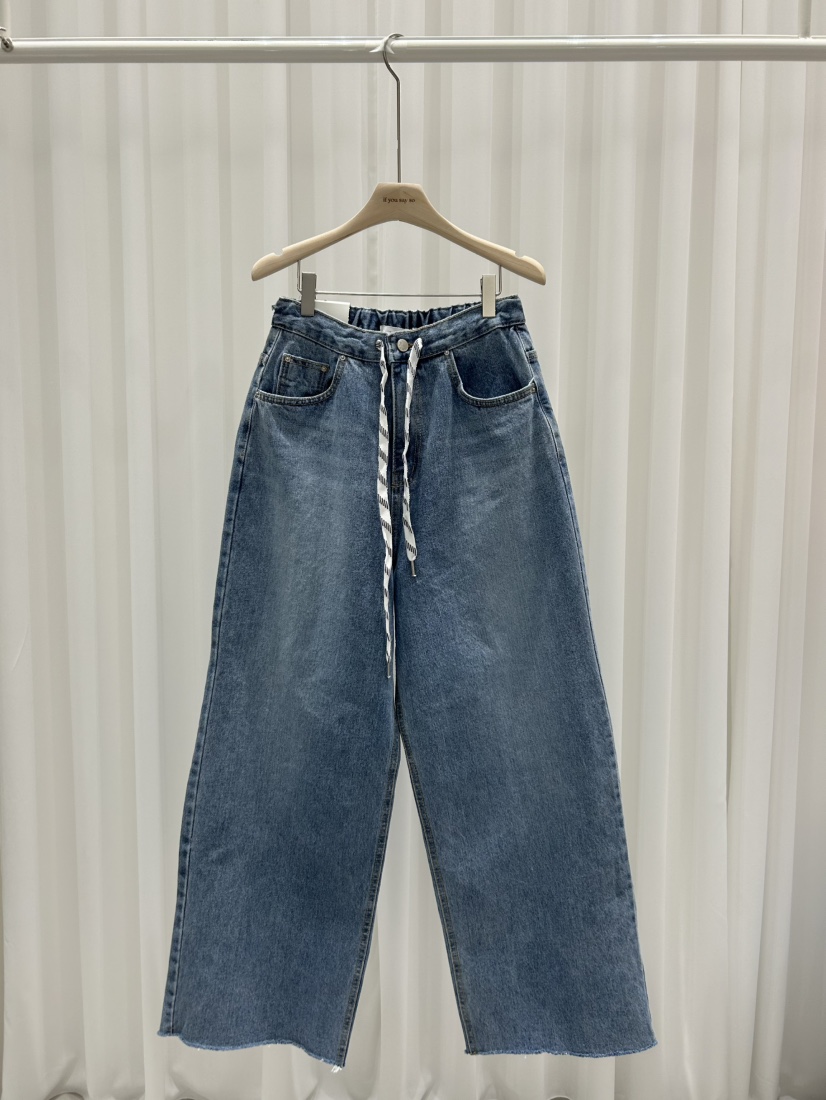 IF YOU SAY SO韓國直郵㊣東大門實拍女裝新品推薦牛仔褲IF YOU SAY SO牛仔褲圖色2