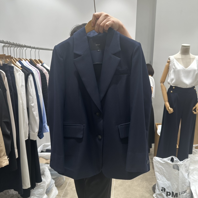 ENVY直郵韓國代購㊣女裝新品人氣25春夏熱賣時尚休閑推薦夾克ENVY夾克圖色3