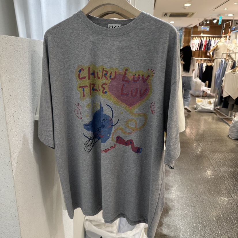 FIZZ韓國直郵㊣女裝新品25春夏推薦時尚休閑熱賣人氣T恤FIZZT恤