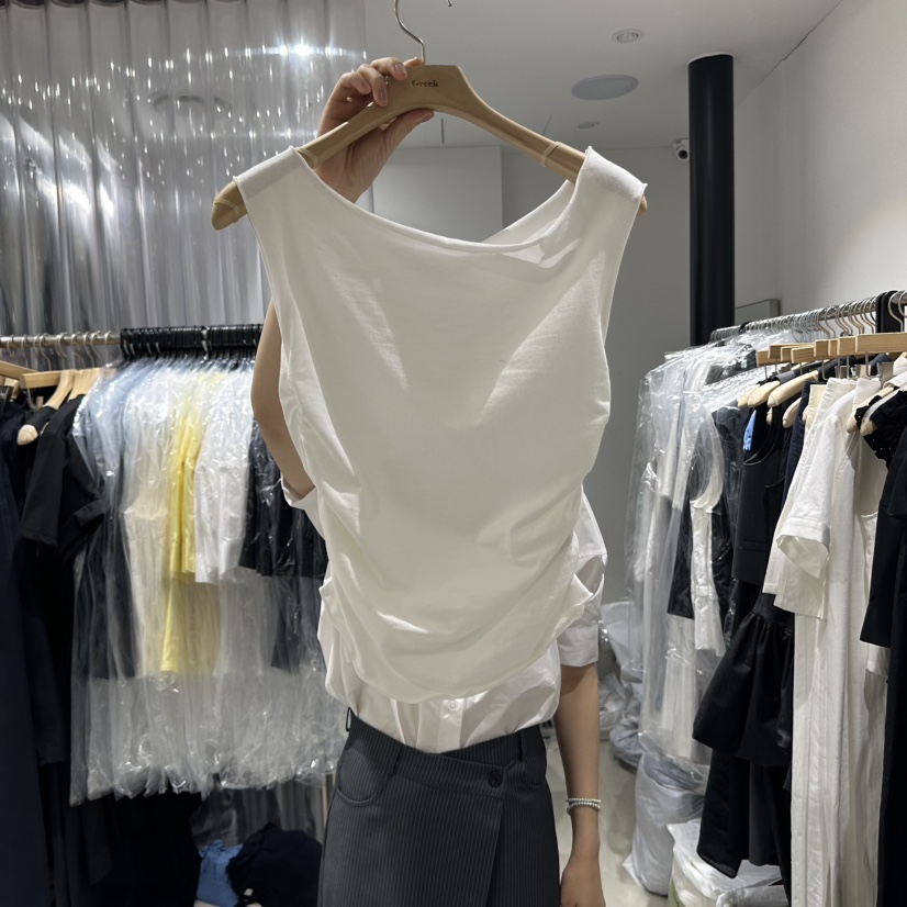GREEK韓國㊣直郵東大門代購女裝新品25春夏推薦休閑吊帶背心GREEK吊帶/背心