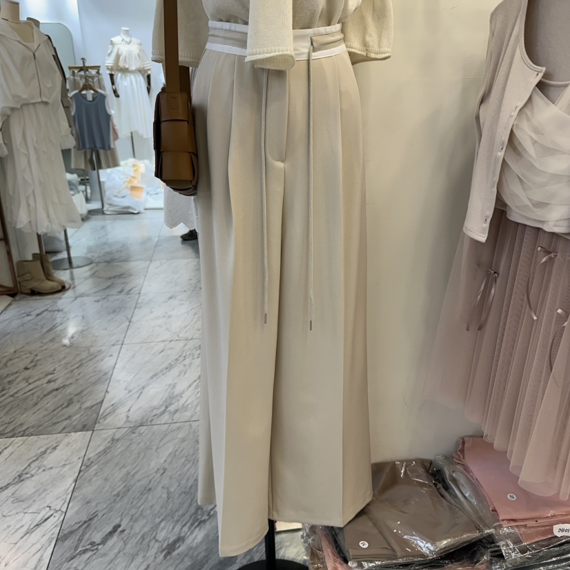 THE LOW韓國直郵㊣東大門實拍女裝新款時尚熱賣25春夏休閑褲THE LOW休閑褲