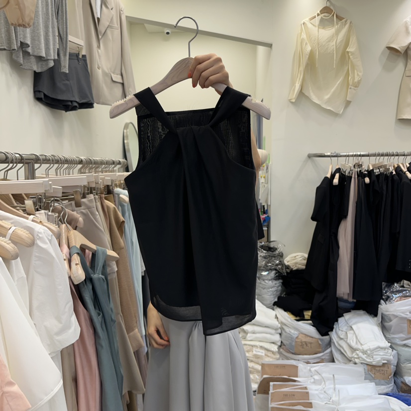 THE LOW韓國直郵㊣女裝新品熱賣時尚25春夏推薦人氣吊帶背心THE LOW吊帶/背心圖色6