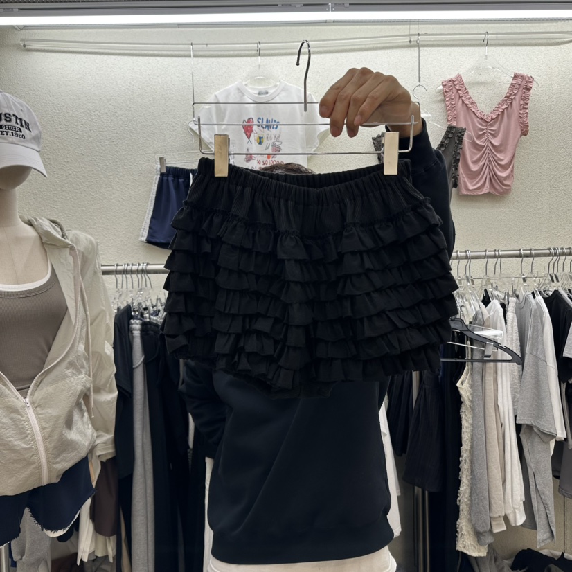 MAGOT直郵韓國代購㊣女裝新品休閑25春夏熱賣時尚人氣推薦裙褲IIIΛGOT/MAGOT裙褲圖色2