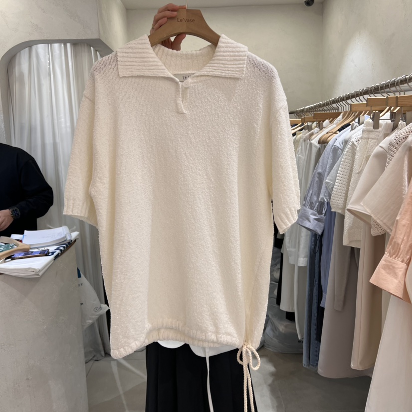 LE VASE韓國直郵㊣東大門實拍女裝新品休閑推薦熱賣針織衫LE VASE針織衫