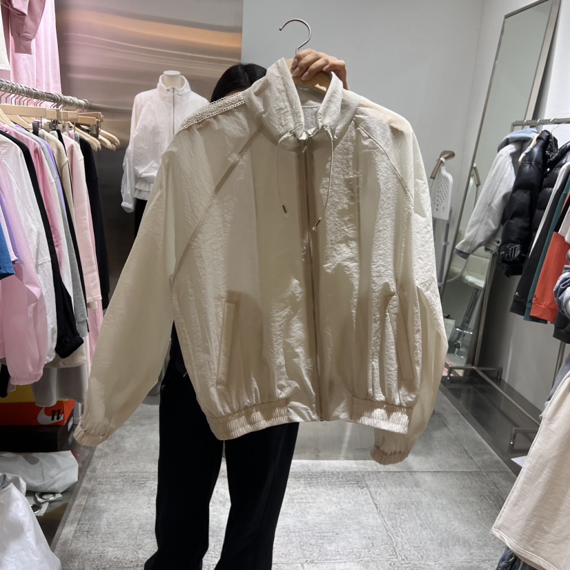 COKE CAKE韓國㊣直郵東大門代購女裝新品推薦時尚夾克蕾絲CHAE夾克圖色2