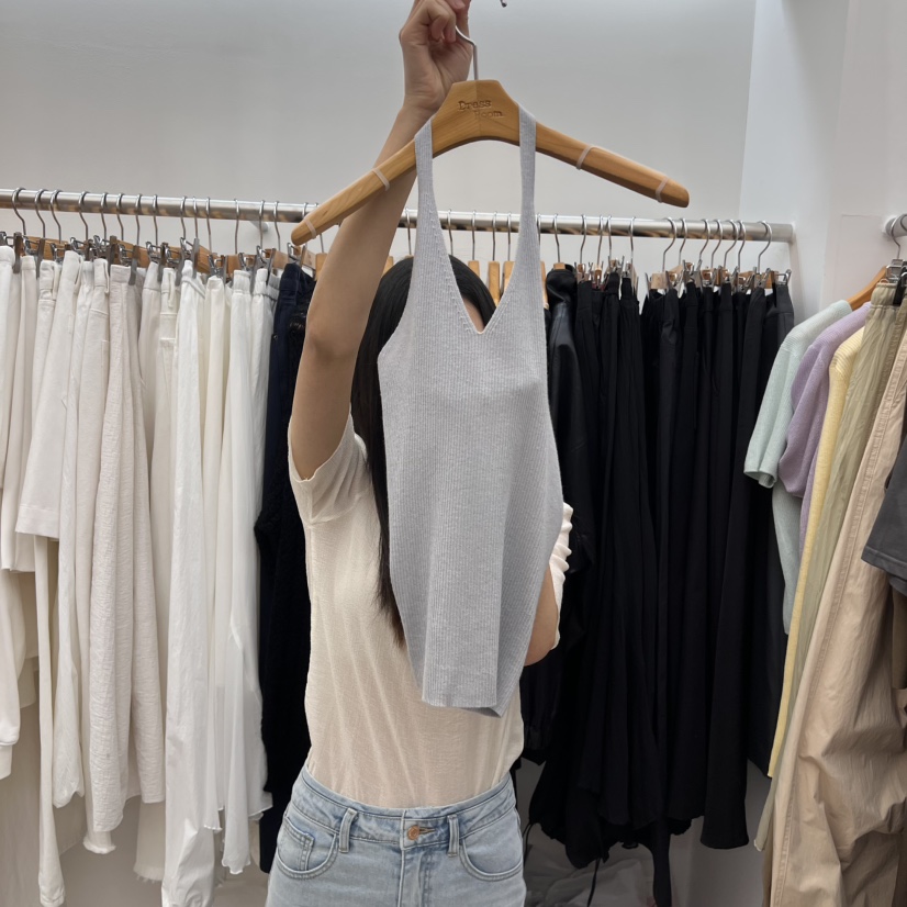 DRESS ROOM韓國直郵㊣女裝新品人氣25春夏休閑熱賣吊帶背心DRESS ROOM吊帶/背心圖色3