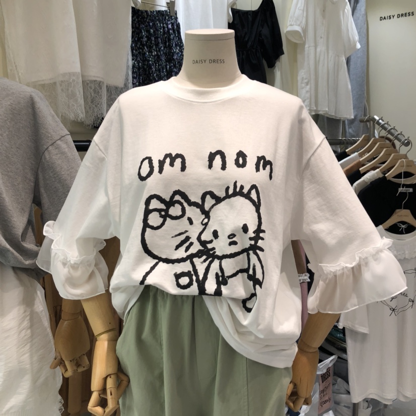 DAISY DRESS韓國直郵㊣東大門實拍女裝新品休閑熱賣25春夏T恤DAISY DRESST恤