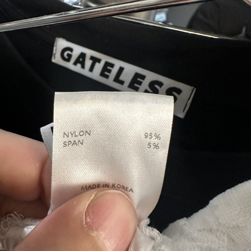 GATELESS韓國㊣直郵東大門代購女裝新款25春夏時尚人氣休閑褲GATELESS休閑褲