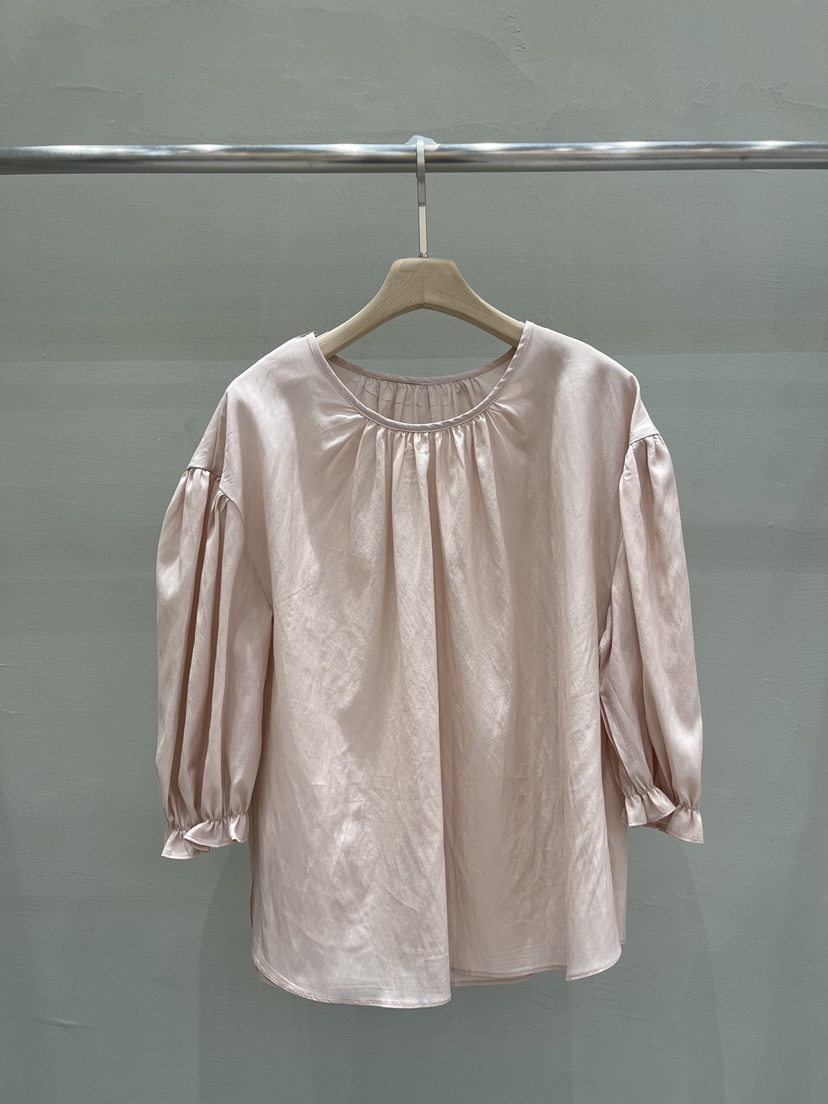 THE MUI直郵韓國代購㊣女裝新款時尚熱賣休閑推薦襯衫蕾絲衫Mu:i-A襯衫/蕾絲衫