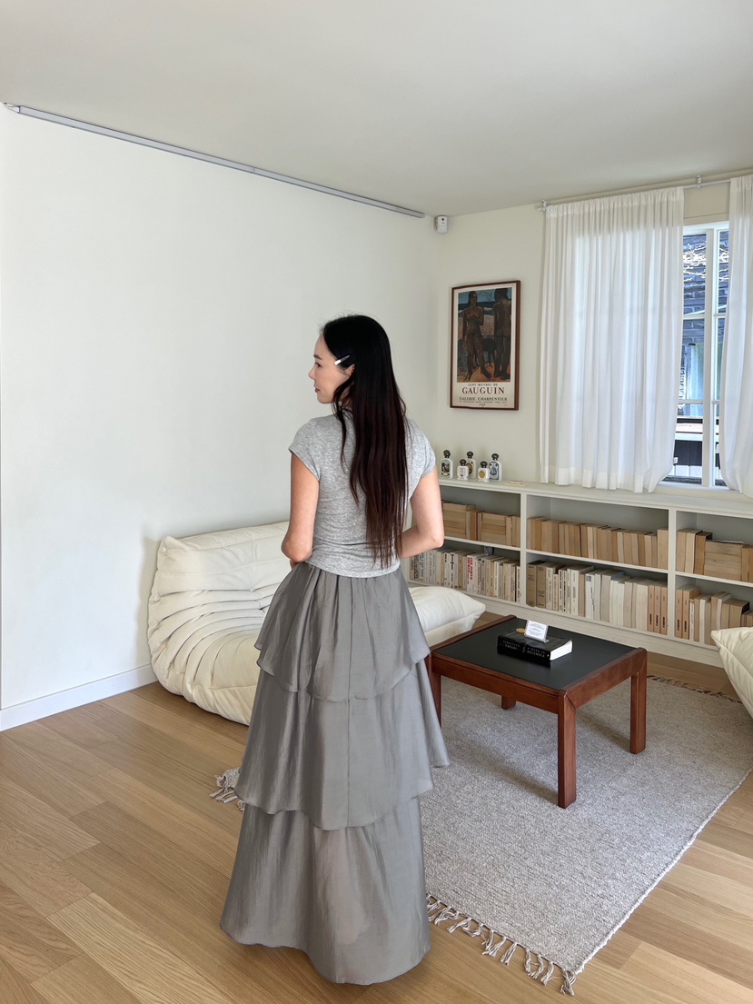 BOLD韓國㊣直郵東大門代購女裝新品人氣25春夏熱賣休閑長裙BOLD長裙