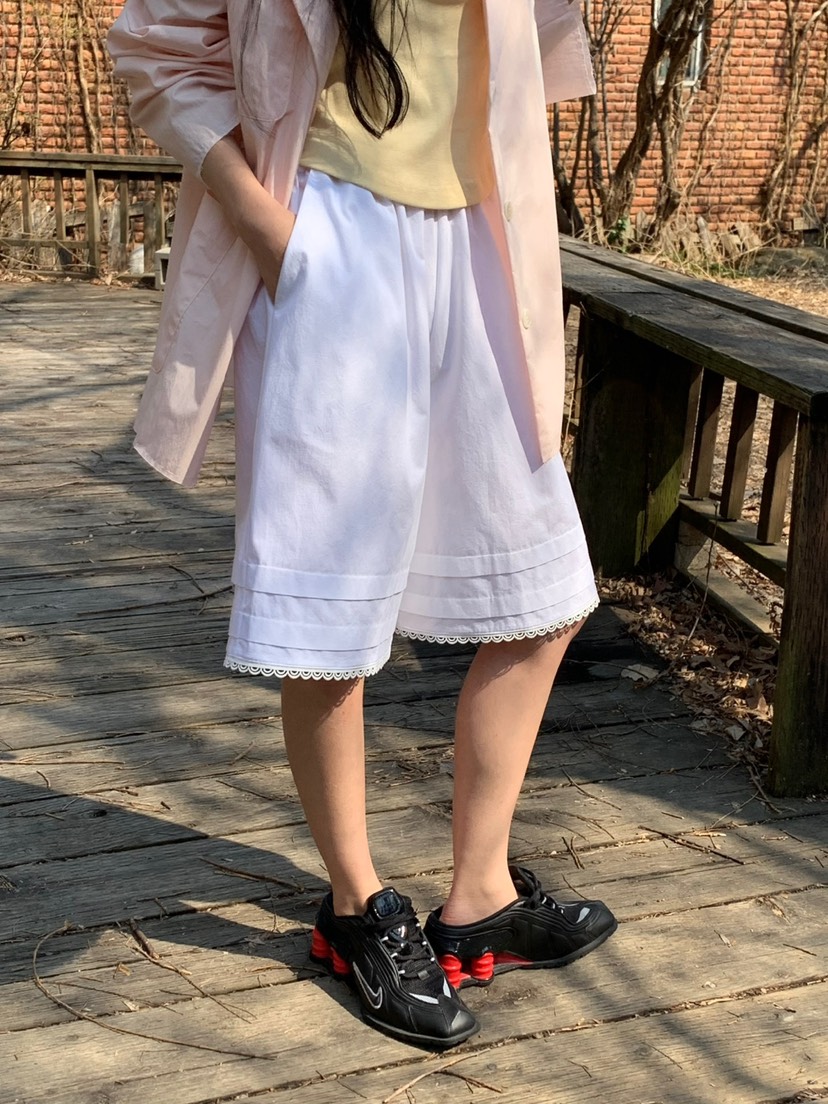 LOVE MY SANTA韓國㊣直郵東大門代購女裝新品25春夏熱賣短褲Santa/LOVE MY SANTA短褲