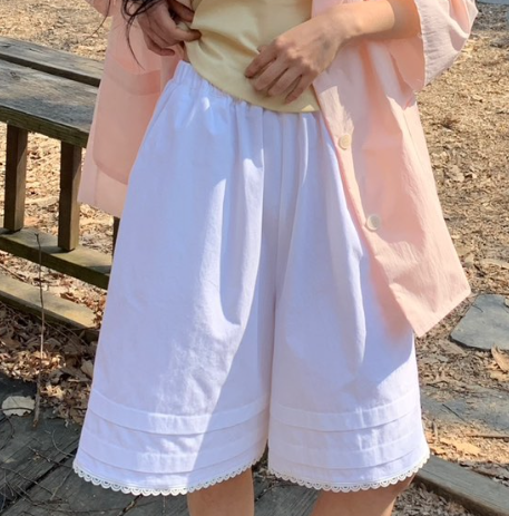 LOVE MY SANTA韓國㊣直郵東大門代購女裝新品25春夏熱賣短褲Santa/LOVE MY SANTA短褲圖色3