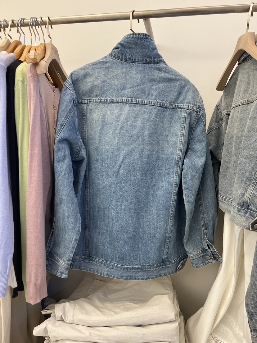 HER直郵韓國代購㊣女裝新品熱賣推薦25春夏人氣時尚夾克口袋HER夾克