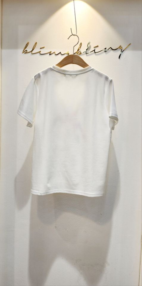 BLING BLING-S東大門代購女士新品25春夏休閑職業推薦T恤BLING BLING-ST恤