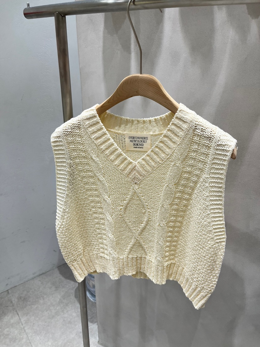 EVERCOMMERCE METICULOUSLY DESIGNED東大門實拍女裝新款時尚馬甲EVERCOMMERCE METICULOUSLY DESIGNED馬甲圖色1