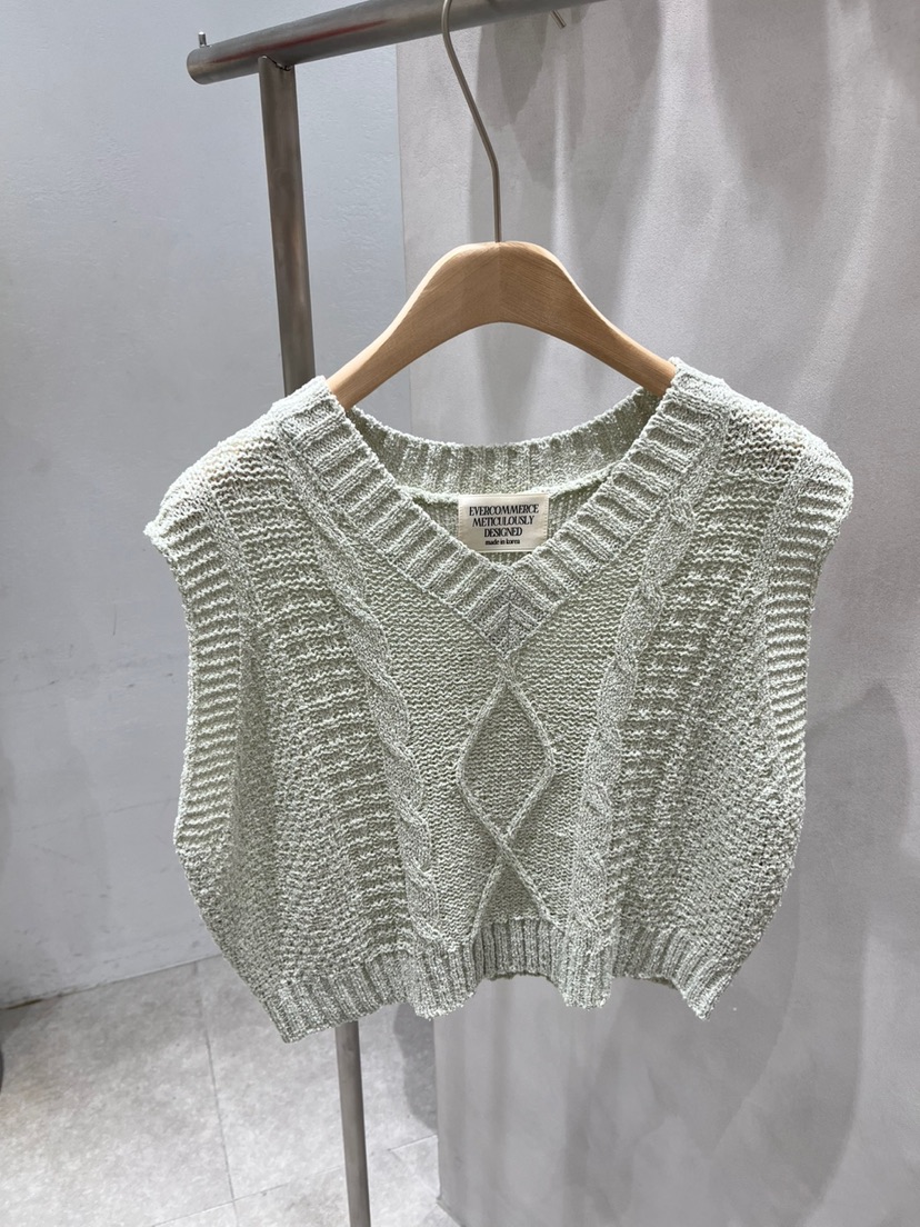 EVERCOMMERCE METICULOUSLY DESIGNED東大門實拍女裝新款時尚馬甲EVERCOMMERCE METICULOUSLY DESIGNED馬甲圖色2
