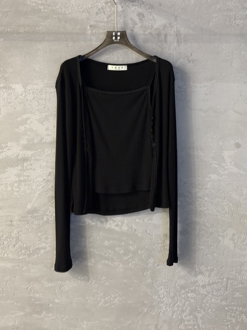 COME OPEN東大門代購女裝新品25春夏時尚人氣套裝套裝開衫COMP-(COME OPEN)套裝圖色3