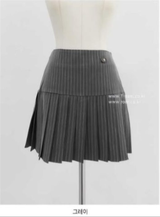 火Ⅱ-화투-T直郵韓國代購㊣女裝新品25春夏熱賣休閑人氣短裙火Ⅱ短裙圖色2
