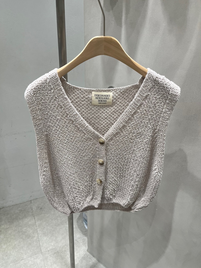 EVERCOMMERCE METICULOUSLY DESIGNED韓國直郵㊣東大門實拍女裝新品人氣馬甲EVERCOMMERCE METICULOUSLY DESIGNED馬甲圖色3