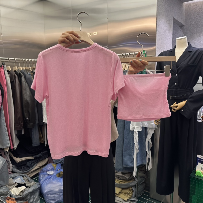 BABYTOUCH直郵韓國代購㊣女裝新品推薦休閑25春夏套裝兩件套套裝BABYTOUCH套裝