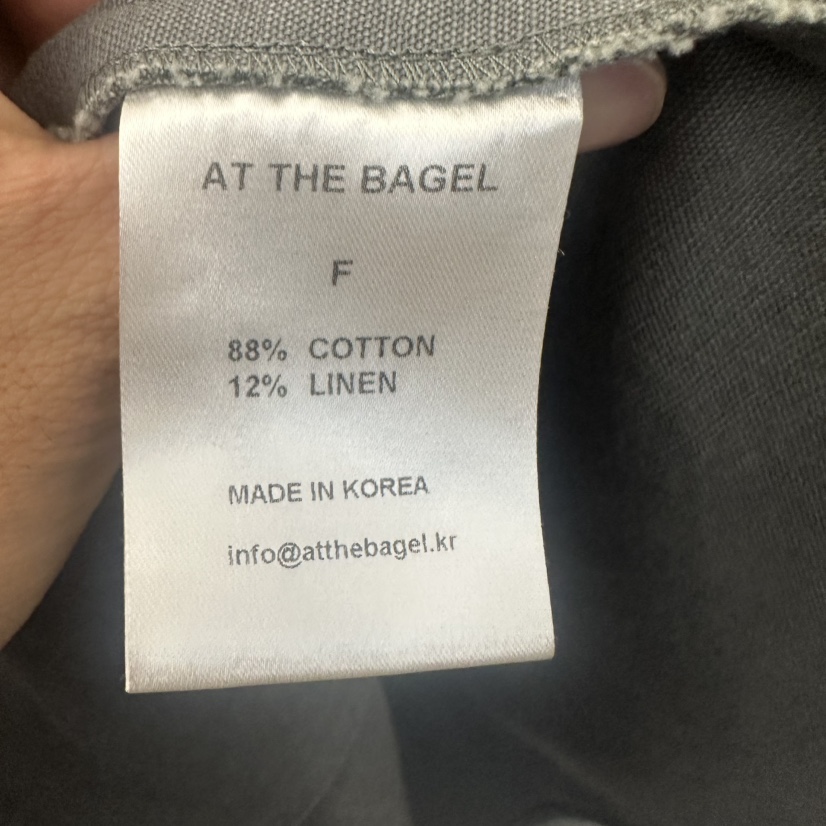 AT THE BAGEL韓國直郵㊣東大門實拍女裝新款25春夏時尚夾克AT THE BAGEL夾克