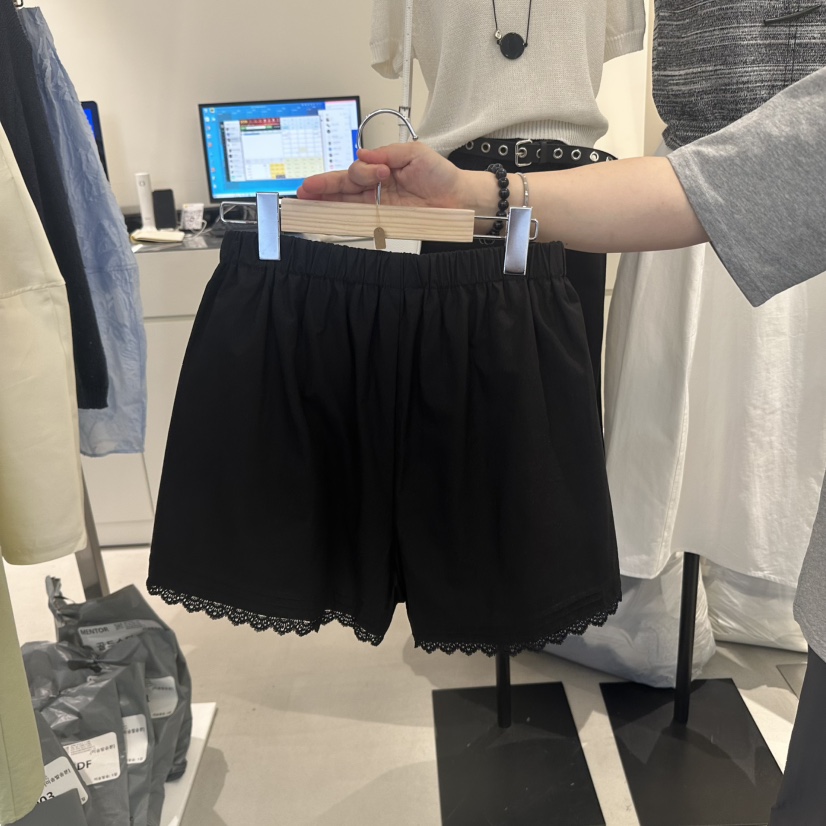 MENTOR直郵韓國代購㊣女裝新品時尚人氣休閑25春夏熱賣短褲MENTOR短褲