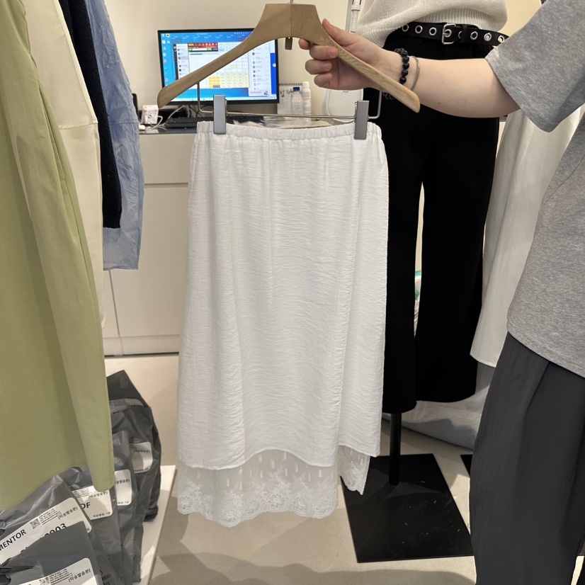 MENTOR韓國㊣直郵東大門代購女裝新款25春夏時尚人氣推薦長裙MENTOR長裙